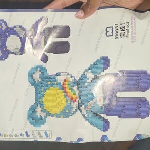 Colorful Bear Building Blocks Set